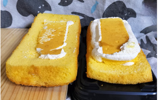 「ヤマザキ ベイクドチーズケーキサンド」のクチコミ画像 by ゆるりむさん
