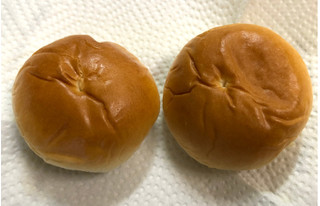 「ヤマザキ 薄皮 ローストアーモンド クリームパン 袋5個」のクチコミ画像 by SANAさん