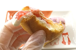 「モンテール 小さな洋菓子店 苺ショートケーキのエクレア 袋1個」のクチコミ画像 by くまプップさん