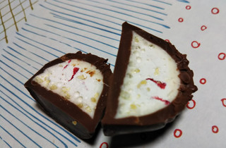 「名糖 つぶより苺チョコレート 袋290g」のクチコミ画像 by レビュアーさん