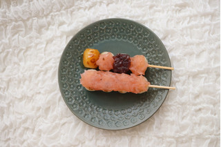 「サザエ食品 桜あんかけ団子」のクチコミ画像 by Yulikaさん
