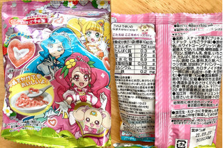 「バンダイ プリキュアスナック いちごラテ味 袋10g×4」のクチコミ画像 by もぐミさん