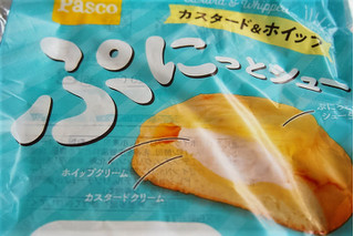 「Pasco ぷにっとシュー カスタード＆ホイップ 袋1個」のクチコミ画像 by ruccuさん