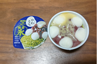 「井村屋 やわもちアイス 抹茶氷 カップ130ml」のクチコミ画像 by SHo5さん