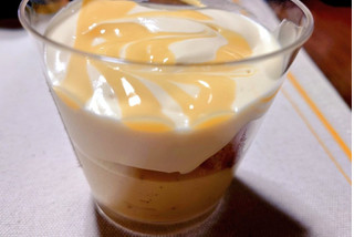 「ローソン Uchi Cafe’ × 八天堂 とろけるカスタードクリームケーキ」のクチコミ画像 by glaceさん