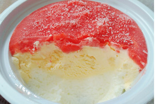 「明治 Sweets氷 ストロベリーケーキ」のクチコミ画像 by ぷちとまとさん