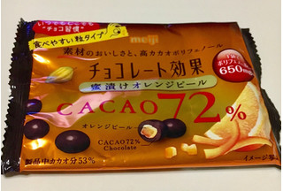 「明治 チョコレート効果 蜜漬けオレンジピール 袋34g」のクチコミ画像 by fish moonさん