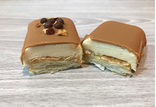 「ローソン Uchi Cafe’ SWEETS キャラメルとチーズのパイスティック」のクチコミ画像 by レビュアーさん