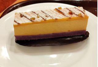 「エクセルシオールカフェ かぼちゃと紫芋のケーキ」のクチコミ画像 by レビュアーさん
