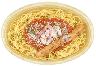 ローソン「ウインナーのガーリックトマトソース」など：新発売のコンビニ麺