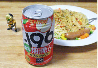 「サントリー ‐196 無糖 ダブルアップル 缶350ml」のクチコミ画像 by 7GのOPさん