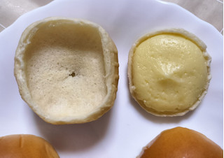「ヤマザキ 薄皮 バナナクリームパン 袋4個」のクチコミ画像 by ゆるりむさん