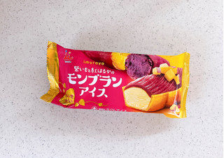 「井村屋 紫いもと紅はるかのモンブランアイス」のクチコミ画像 by むぎっこさん