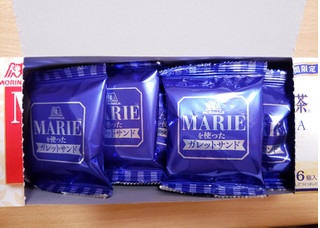 「森永製菓 マリーを使ったガレットサンド ミルクティー 箱6個」のクチコミ画像 by はまポチさん