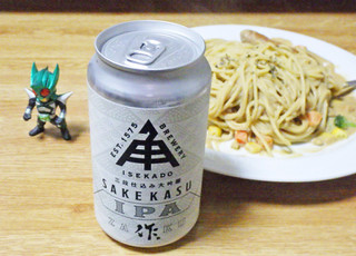 「伊勢角屋麦酒 三段仕込み大吟醸 SAKEKAKU IPA ZAKU 350ml」のクチコミ画像 by 7GのOPさん