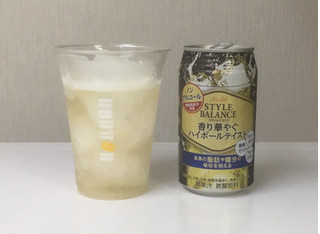 「アサヒ スタイルバランス 香り華やぐハイボールテイスト 缶350ml」のクチコミ画像 by レビュアーさん