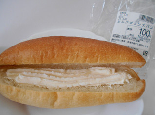 「OKストア ミルクフランスパン 1本」のクチコミ画像 by コマメのグルメさん