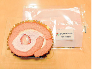 「セブン-イレブン 苺のロールケーキ」のクチコミ画像 by るぅんさん