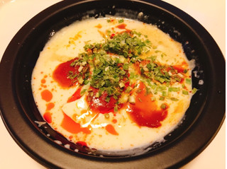 「おかめ豆腐 レンジで豆乳入りおぼろ ごま味噌担々味 袋270g」のクチコミ画像 by 野良猫876さん