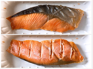 「松岡水産 魚菜 骨取り銀鮭塩焼」のクチコミ画像 by 野良猫876さん