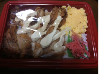 「ローソン だしマヨ鶏から弁当」のクチコミ画像 by めーぐーさん