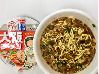 「エースコック 産経新聞 大阪ラーメン あまから醤油 カップ73g」のクチコミ画像 by ビールが一番さん