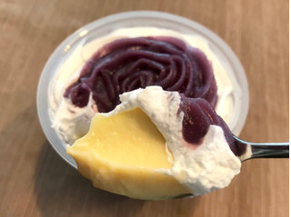 「モンテール 小さな洋菓子店 紫芋のモンブランプリン カップ1個」のクチコミ画像 by やにゃさん