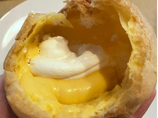 「ヤマザキ 大きなツインシュー 安納芋クリーム＆ホイップ 袋1個」のクチコミ画像 by やにゃさん