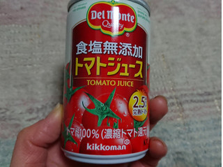 「デルモンテ 食塩無添加トマトジュース 缶160g」のクチコミ画像 by レビュアーさん
