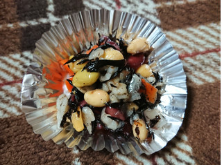 「ファミリーマート 4種の豆とひじきの和風サラダ」のクチコミ画像 by レビュアーさん