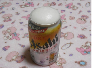 「アサヒ アサヒスーパードライ 生ジョッキ缶 缶340ml」のクチコミ画像 by tibihiromiさん