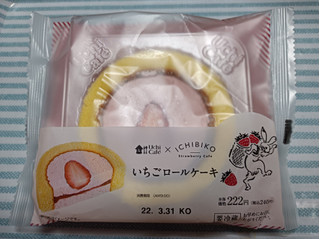 「ローソン Uchi Café×ICHIBIKO いちごロールケーキ」のクチコミ画像 by hiro718163さん