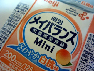 明治 メイバランスMini さわやか白桃味（明治）クチコミ3件・評価