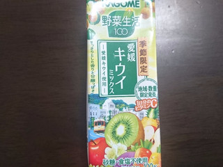 高評価 カゴメ 野菜生活100 愛媛キウイミックス パック195ml 製造終了 のクチコミ 評価 商品情報 もぐナビ