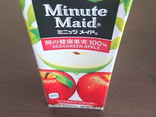 高評価】ミニッツメイド 朝の健康果実100％ レッド＆グリーン