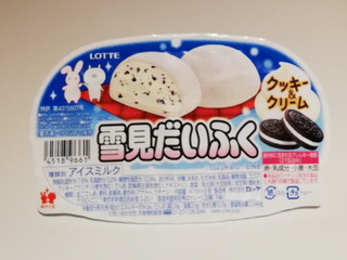 中評価 ロッテ 雪見だいふく クッキー クリーム カップ47ml 2のクチコミ 評価 値段 価格情報 もぐナビ