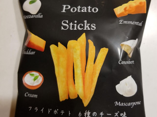 中評価】スイートボックス フライドポテト濃厚6種のチーズ味の