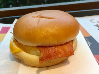東京新宿鎮座「花園神社」と 朝マックのエッグマックマフィン