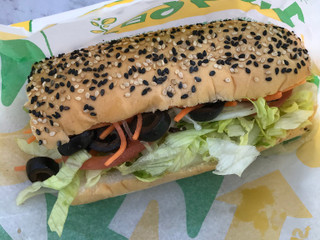 「サブウェイ サンドイッチ ベジーデライト」のクチコミ画像 by もぐもぐもぐ太郎さん