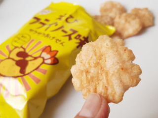 中評価】鉄火焼 えびフライソース味 サクサクあげせんの感想・クチコミ