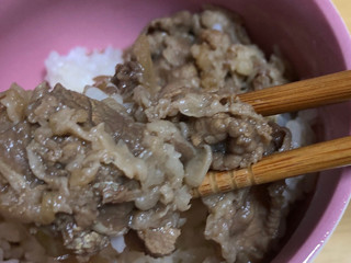 「トロナ すき家 牛丼の具 袋70g×3」のクチコミ画像 by なでしこ5296さん