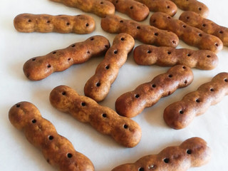 「ギンビス チョコがしみこんだミニアスパラガス 袋40g」のクチコミ画像 by ミヌゥさん