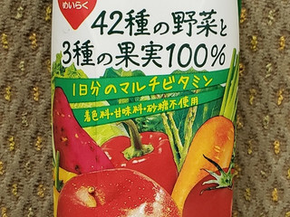 スジャータめいらく 42種の野菜と3種の果実100％の感想