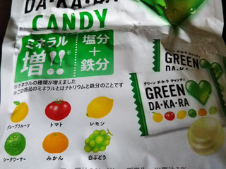 中評価】ロッテ ＧＲＥＥＮ ＤＡ・ＫＡ・ＲＡ キャンディのクチコミ