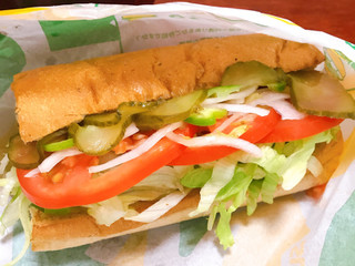 「サブウェイ サンドイッチ ベジーデライト」のクチコミ画像 by レビュアーさん