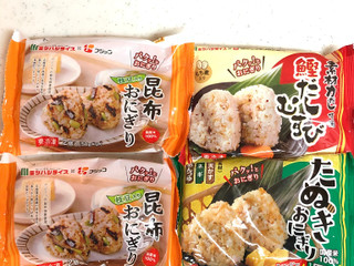 「ミツハシ 冷凍 昆布おにぎり 枝豆入り 袋50g×2」のクチコミ画像 by pommeさん