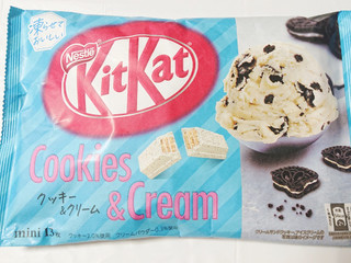 中評価】ネスレ キットカット クッキー＆クリームの感想