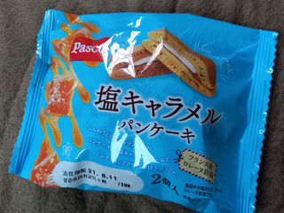 「Pasco 塩キャラメルパンケーキ 袋2個」のクチコミ画像 by レビュアーさん