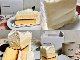 「シャトレーゼ トリプルチーズケーキ」のクチコミ画像 by マロンまろんさん