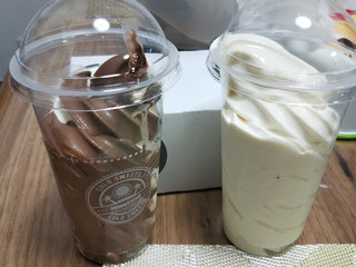 「ミニストップ 得盛ソフトベルギーチョコミックス」のクチコミ画像 by なんやかんやさん